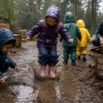 outdoor play in BC childcare
